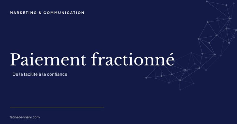 Paiement fractionné